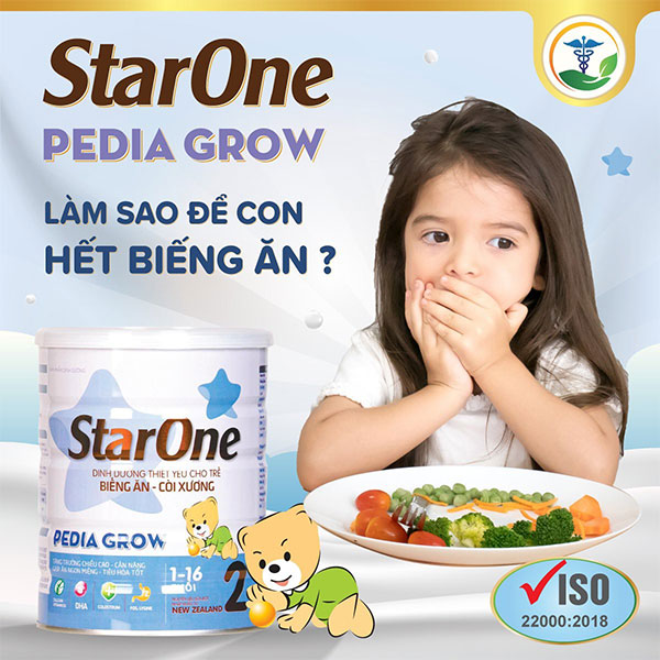 Cùng tìm hiểu về công dụng của sữa StarOne Pedia Grow
