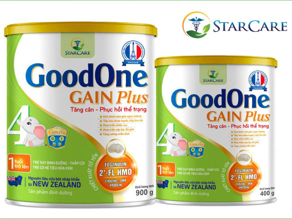 Điều gì làm nên ưu thế của dòng sữa GoodOne Gain Plus 4