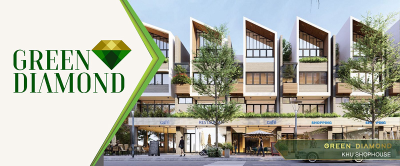 Chung cư, nhà ở liền kề kết hợp kinh doanh (Shophouse) – Green Diamond Hạ Long