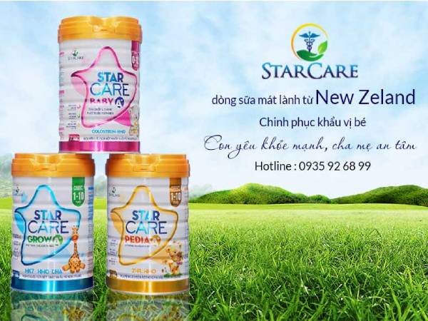 Top 3 dòng sữa Star Care dành cho con trong hành trình khôn lớn